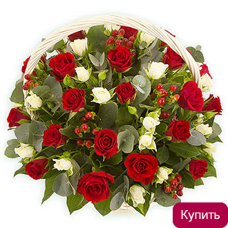Корзина цветов в Калуге