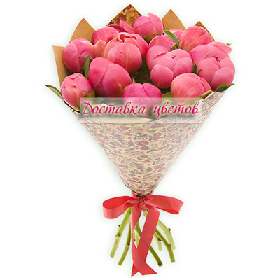 Коралловые пионы