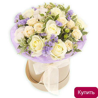 цветы в шляпной коробке в Калуге