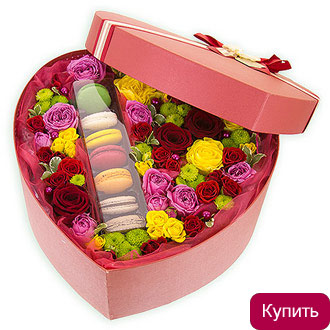Пылающее сердце в коробке