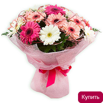 Букет из герберы